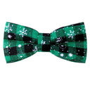 Festive Dog Bowtie Set for Small Dogs with Movable Christmas Bows  ourlum.com 5  