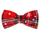 Festive Dog Bowtie Set for Small Dogs with Movable Christmas Bows  ourlum.com 1  