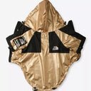 French Bulldog Print Waterproof Dog Raincoat with Hoodie - Stylish Windbreaker for Small and Big Dogs  ourlum.com Brown S 