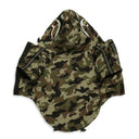 French Bulldog Print Waterproof Dog Raincoat with Hoodie - Stylish Windbreaker for Small and Big Dogs  ourlum.com green S 