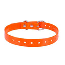 Adjustable Reflective Dog Collar with Waterproof Design  ourlum.com Orange TPU collar United State 