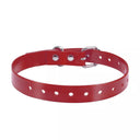 Adjustable Reflective Dog Collar with Waterproof Design  ourlum.com Red TPU collar United State 