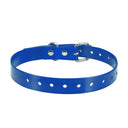 Adjustable Reflective Dog Collar with Waterproof Design  ourlum.com Blue TPU collar United State 