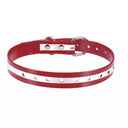 Adjustable Reflective Dog Collar with Waterproof Design  ourlum.com Red Reflect TPU United State 