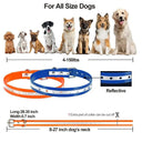 Adjustable Reflective Dog Collar with Waterproof Design  ourlum.com   