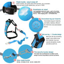 Adventure Dog Harness Leash Set with Snack Bag and Car Safety Belt  ourlum.com   