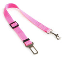 Secure Dog Travel Leash Harness Belt with Reflective Features  ourlum.com Pink 51cm 