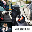 Secure Dog Travel Leash Harness Belt with Reflective Features  ourlum.com   