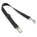 Secure Dog Travel Leash Harness Belt with Reflective Features  ourlum.com Black 51cm 