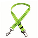 Secure Pet Travel Harness - Adjustable Dog Car Safety Belt & Leash  ourlum.com Fluorescent Green  