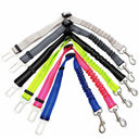 Pet Safety Harness for Car - Adjustable Reflective Nylon Seat Belt with Bungee Tether  ourlum.com   