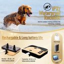 Dog Wireless Electric Fence & Training Collar Combo with Shock Vibration Beep - 2 in 1 Solution for Puppy Safety  ourlum.com   