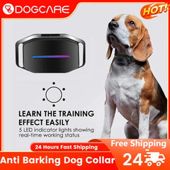 Smart Remote Dog Training Collar for Efficient Barking Control: Advanced Shock Options