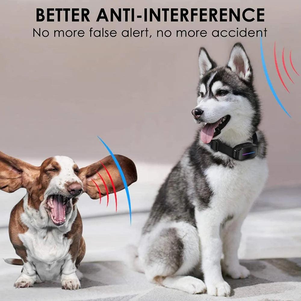 Advanced Progressive Dog Training Collar with LED Indicator and 7 Shock Modes  ourlum.com   
