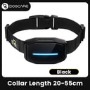 Advanced Progressive Dog Training Collar with LED Indicator and 7 Shock Modes  ourlum.com Black United State 