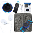 Foldable Electric EMS Foot Massager Mat with 8 Massage Modes and Smart Acupoint Capture  ourlum.com Foot Legs Neck  