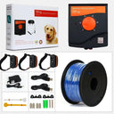 Wireless Pet Containment System with Adjustable Shock Levels and Speed Detection  ourlum.com Complete Kit 3 Dogs  