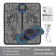 Ultimate EMS Foot Massager Mat: Advanced Pain Relief and Muscle Relaxation