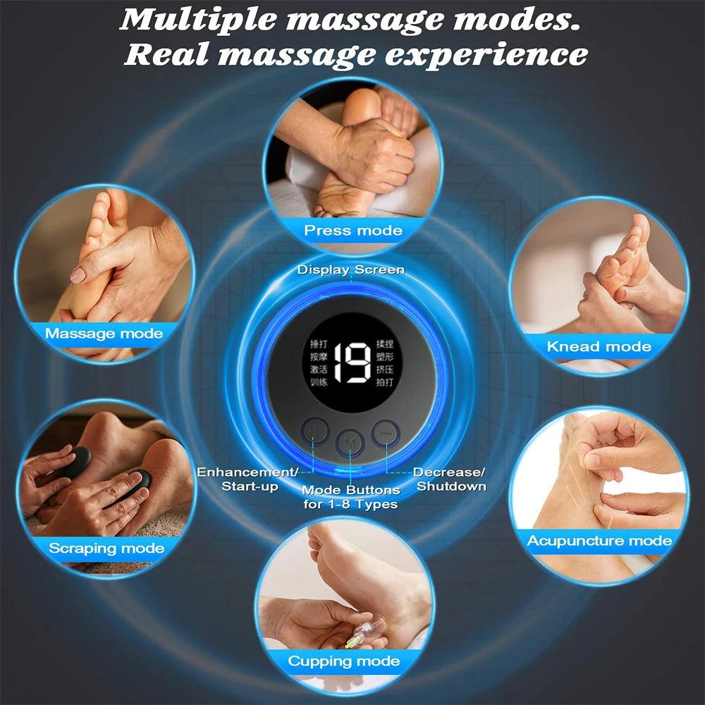 Ultimate EMS Foot Massager Mat with Multiple Massage Modes  ourlum.com   