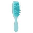 Silicone Scalp Massaging Brush with Extended Handle for Hair Care  ourlum.com Blue  