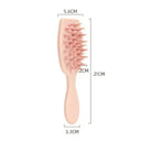 Silicone Scalp Massaging Brush with Extended Handle for Hair Care  ourlum.com   