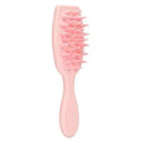 Silicone Scalp Massaging Brush with Extended Handle for Hair Care  ourlum.com Pink  