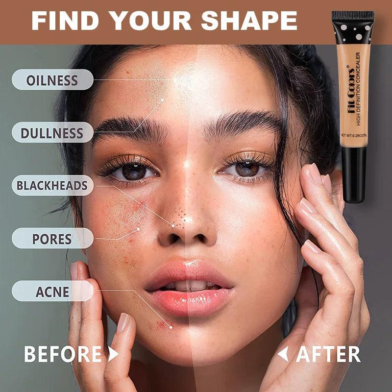 Flawless Complexion Makeup Palette: Full Coverage Cream Palette with Skin Benefits  ourlum.com   