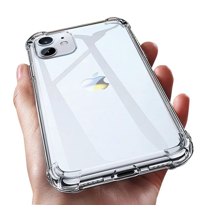 Ultimate Protection iPhone Silicone Case with Multiple Features and Designs  ourlum.com Transparent For iPhone 6 6s 