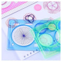 Creative Flower Spirograph Stencils Set for Kids Drawing and Painting  ourlum.com   