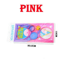 Creative Flower Spirograph Stencils Set for Kids Drawing and Painting  ourlum.com Pink  