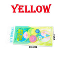 Creative Flower Spirograph Stencils Set for Kids Drawing and Painting  ourlum.com Yellow  