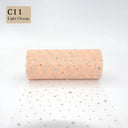 Sparkling Glitter Sequin Tulle Roll for Wedding and Party Decor  ourlum.com C11-10Y  