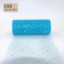 Sparkling Glitter Sequin Tulle Roll for Wedding and Party Decor  ourlum.com C22-10Y  