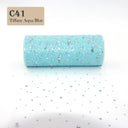 Sparkling Glitter Sequin Tulle Roll for Wedding and Party Decor  ourlum.com C41-10Y  