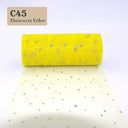 Sparkling Glitter Sequin Tulle Roll for Wedding and Party Decor  ourlum.com C45-10Y  