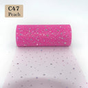 Sparkling Glitter Sequin Tulle Roll for Wedding and Party Decor  ourlum.com C47-10Y  