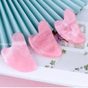 Quartz Stone Gua Sha Beeswax Roller - Facial Massager for Skin Rejuvenation and Anti-Aging  ourlum.com   