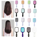 Hair Care Essential: Hollow Out Massage Detangling Hair Comb Kit for Salon and Home Styling  ourlum.com random color United State 