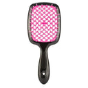 Hair Care Essential: Hollow Out Massage Detangling Hair Comb Kit for Salon and Home Styling  ourlum.com T United State 