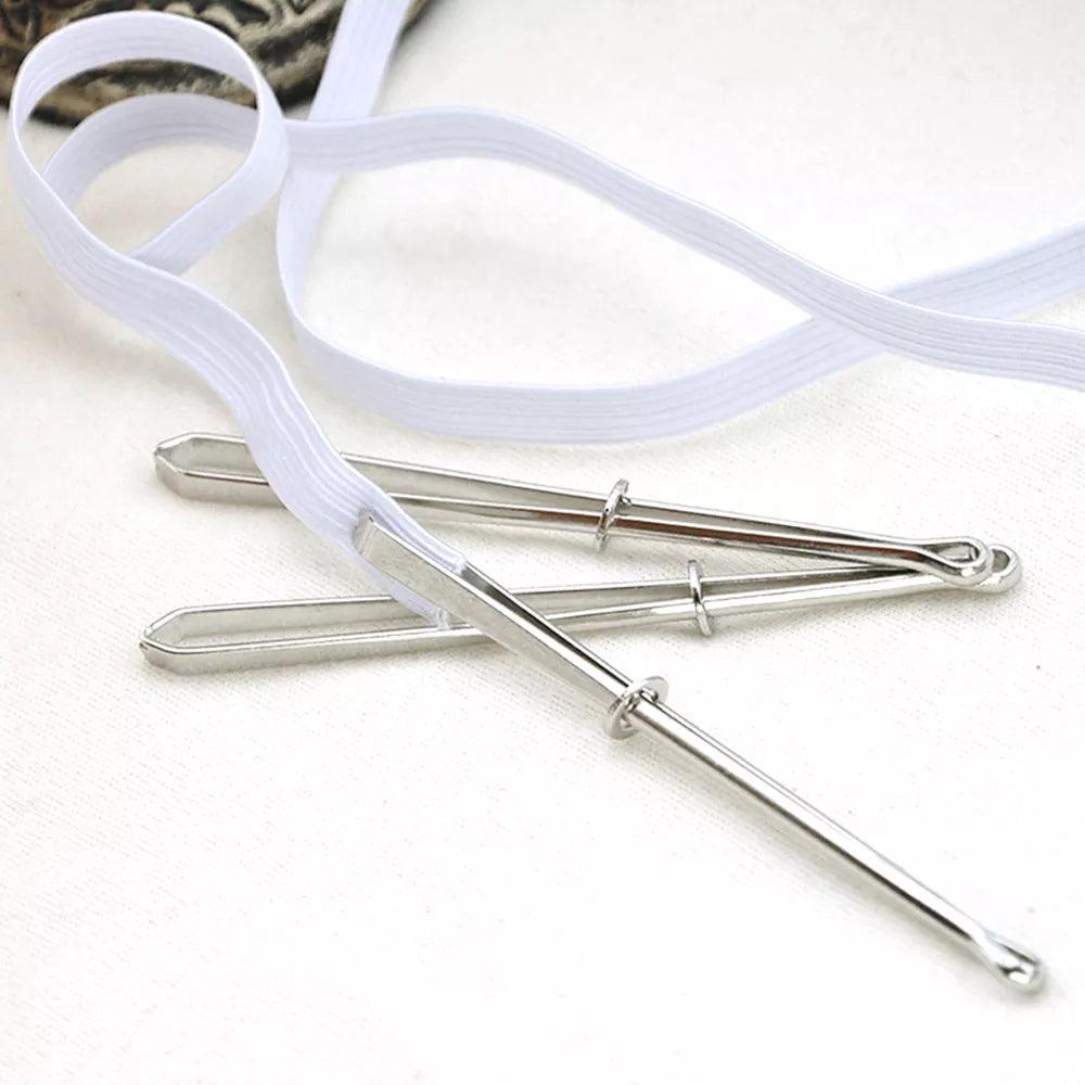 Elastic Band Sewing Clips Set with Threader and Bodkin - Stainless Steel Sewing Tools for DIY Projects  ourlum.com Default Title  