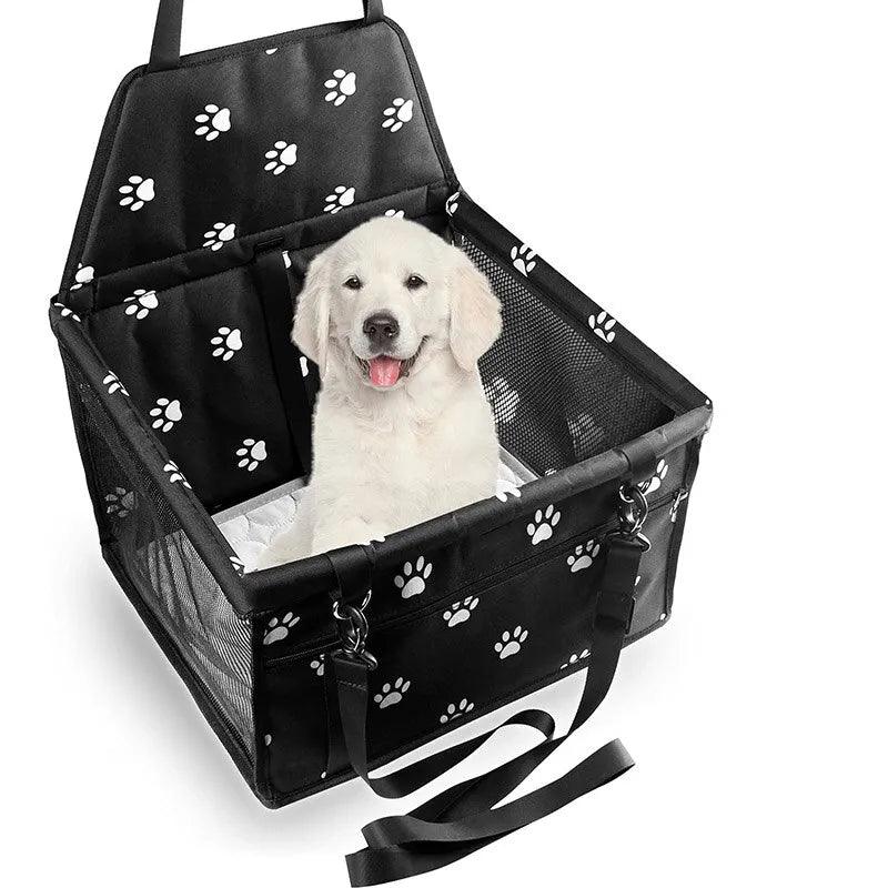 Pet Mesh Puppy Car Seat Booster with Breathable Design  ourlum.com   