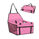 Pet Mesh Puppy Car Seat Booster with Breathable Design  ourlum.com one size United State Pink