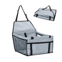 Pet Mesh Puppy Car Seat Booster with Breathable Design  ourlum.com one size United State Grey