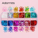 Sparkling Alphabet Resin Fillers Kit for Resin Art and Jewelry Making  ourlum.com 12LSSJX  