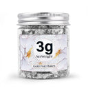 Shimmering Metallic Craft Foil Flakes Set for Art and Decoration  ourlum.com 3g-silver  