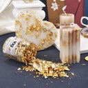 Shimmering Metallic Craft Foil Flakes Set for Art and Decoration  ourlum.com   