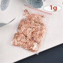 Shimmering Metallic Craft Foil Flakes Set for Art and Decoration  ourlum.com 1g-rose gold  