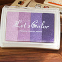 Creative Ink Pad for DIY Craft Rubber Stamps - Stationery & Scrapbooking Essentials  ourlum.com Purple  