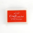 Creative Ink Pad for DIY Craft Rubber Stamps - Stationery & Scrapbooking Essentials  ourlum.com Orange 1  