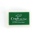 Creative Ink Pad for DIY Craft Rubber Stamps - Stationery & Scrapbooking Essentials  ourlum.com Grass green  